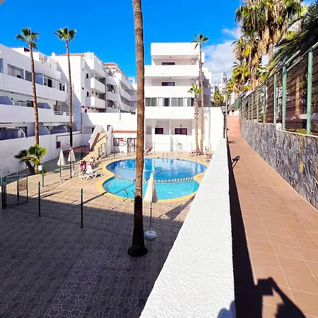 Modern With Pool & Terrace Playa De Americas, Tenerife 플라야데라스아메리카스