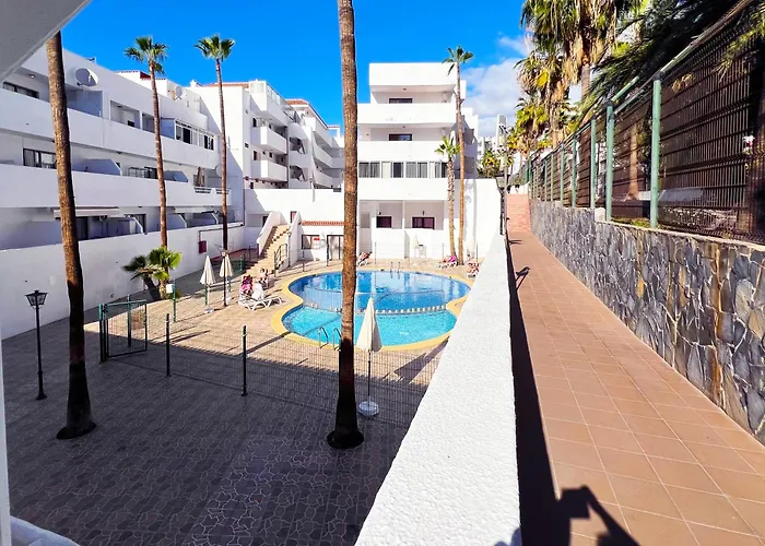 Modern Studio With Pool & Terrace Playa De Las Americas, Tenerife Playa de las Americas (Tenerife)